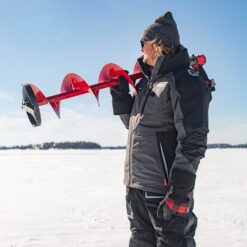 Eskimo Pistol Bit 2.0, Drill-Adaptive Auger, 8-Inch or 10-Inch, Centering Point, Turbo Cutting System, Bit-Saving Top Plate