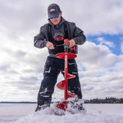 Eskimo Pistol Bit 2.0, Drill-Adaptive Auger, 8-Inch or 10-Inch, Centering Point, Turbo Cutting System, Bit-Saving Top Plate
