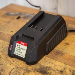 Eskimo E40 Battery Charger, 40-Volt Lithium-ion, Black, 2-Amp Charger, Smart Charging, Indicator Light