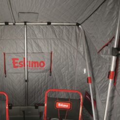 Eskimo Eskape 2600 Insulated 2 Person Ice Fishing Shelter, Red