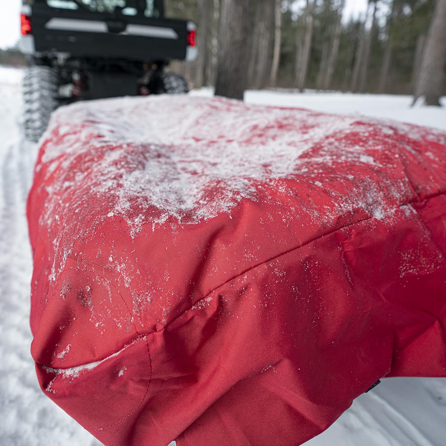 Eskimo 34120 64" Sled Travel Cover, Black/Red