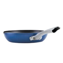 Farberware Style 10-Piece Aluminum Nonstick Cookware Set with Lids in Blue 13578