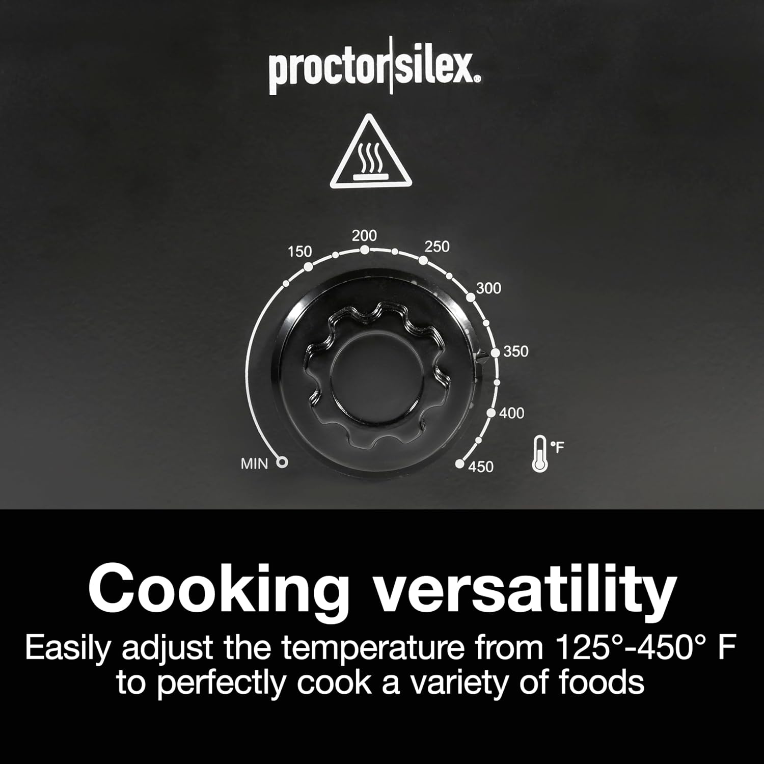 Proctor Silex 24-Pound Electric Roaster Oven with Variable Temperature Control, Self-Basting Lid & Removable Pan, 18 Quart, Black (32211)