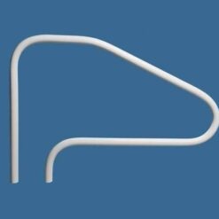 Saftron 48in x 32in Return to Deck 4 Bend Hand Rail Taupe RTD-448-T