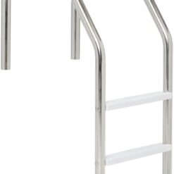 S.R. Smith VLLS-103E 3-Step Economy with Plastic Steps Pool Ladder, Stainless Steel