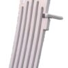Confer Plastics G7200 Roll Guard Self Closing Self Latching Pool Ladder Safety Gate with 73-inch High Latch and Included Padlock, GATE ONLY for Use on 7200 RollGuard A-Frame Ladder Only, Warm Grey
