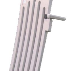 Confer Plastics G7200 Roll Guard Self Closing Self Latching Pool Ladder Safety Gate with 73-inch High Latch and Included Padlock, GATE ONLY for Use on 7200 RollGuard A-Frame Ladder Only, Warm Grey
