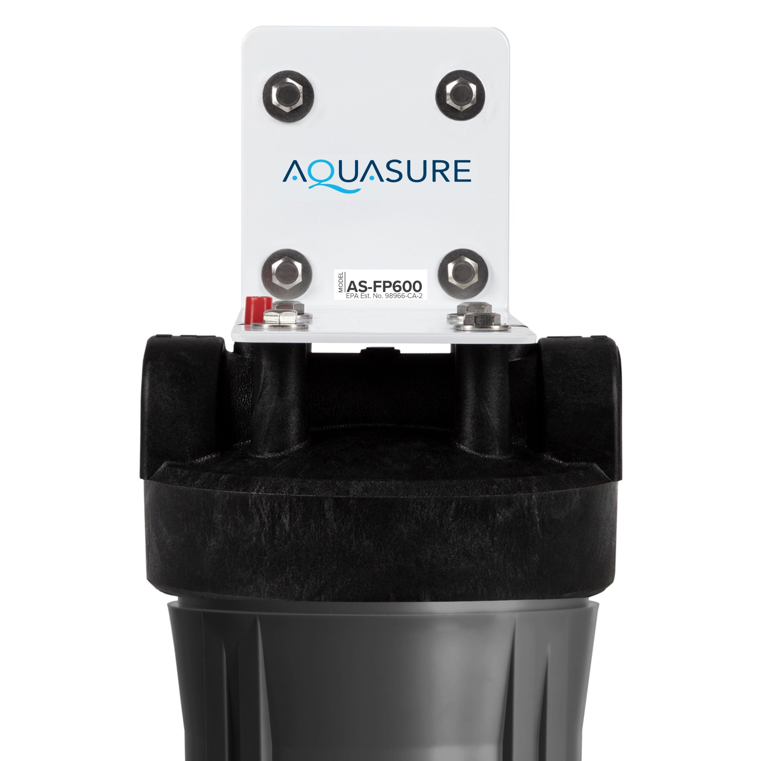 AQUASURE Fortitude Pro Carbon and Sediment Whole House Water Filtration System Dual-Stage 9-GPM 30 Micron