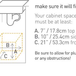 simplehuman 9 inch Pull-Out Cabinet Organizer, Heavy-Gauge Steel Frame