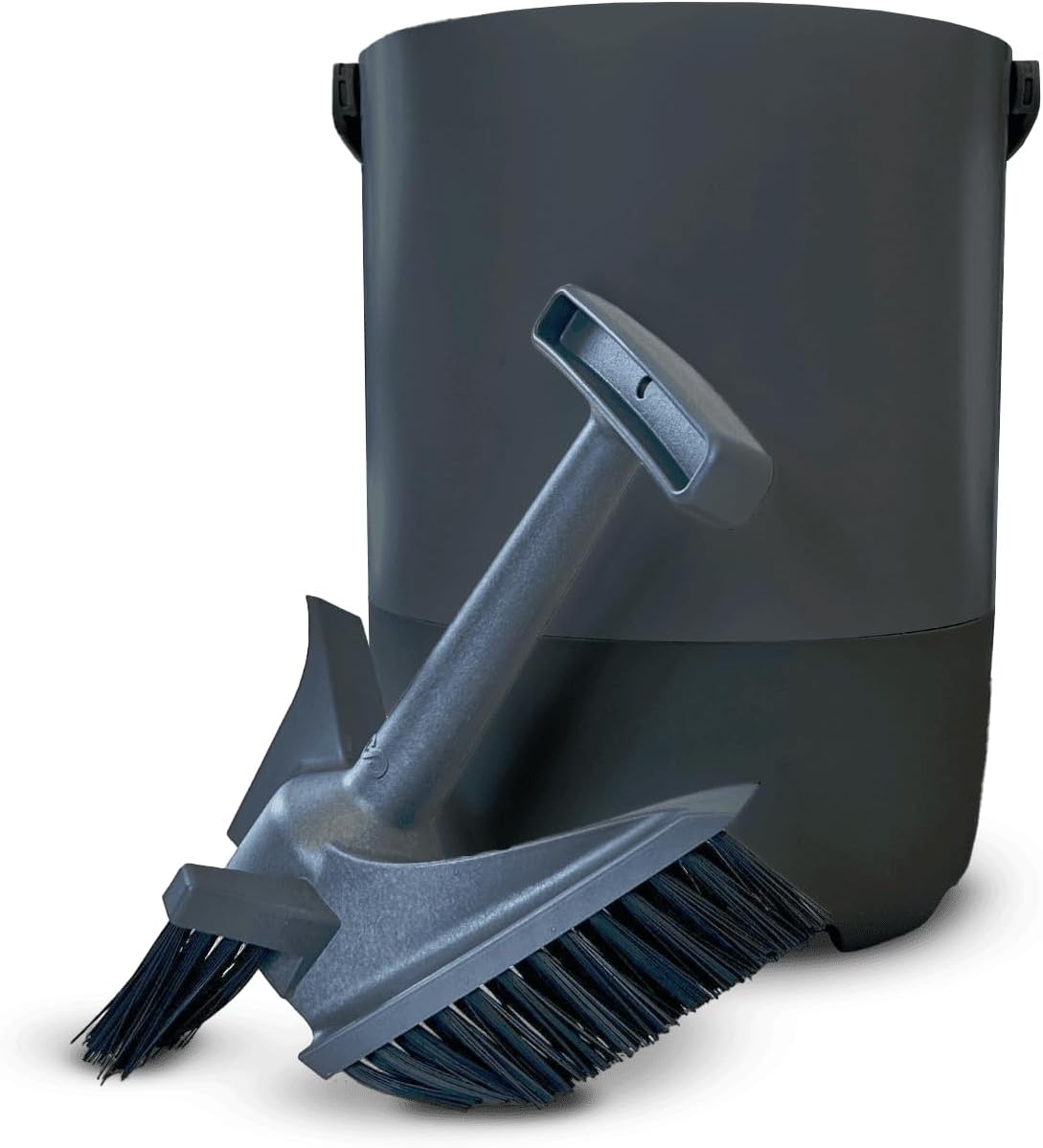 FoodCycler Eco 5 Bucket & Infinity Brush Pack – Kitchen Compost Bin Cleaner & Cleaning Brush Set – Sustainable Food Processor, Trash Can & Recycling Bin Cleaning Supplies & Essential (Grey)
