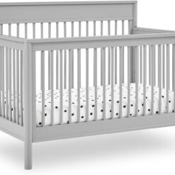 Delta Children Remy 6-in-1 Crib, Grey