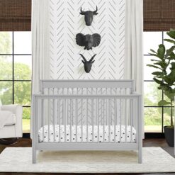 Delta Children Remy 6-in-1 Crib, Grey