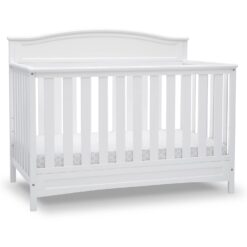 Delta Children Emery 4-in-1 Convertible Baby Crib - Greenguard Gold Certified, White
