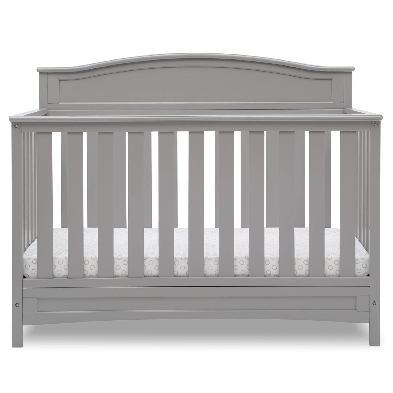 Delta Children Emery 4-in-1 Convertible Baby Crib, Pack of 1, Grey
