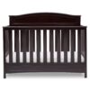 Delta Children Emery 4-in-1 Convertible Baby Crib - Greenguard Gold Certified, Dark Chocolate