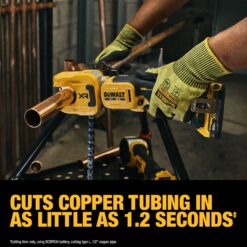 DEWALT XR 20-volt max Multiple sizes Copper tube cutter 1.7 Ah Cordless Battery Included , Charger Included