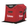 Eskimo Eskape 2600 Insulated 2 Person Ice Fishing Shelter, Red