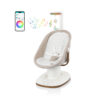 Evenflo Elara 2-in-1 Smart Motion Swing & Soothing Nest, Coastal Coffee