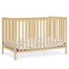 Delta Children Heartland 4-in-1 Convertible Crib, Natural