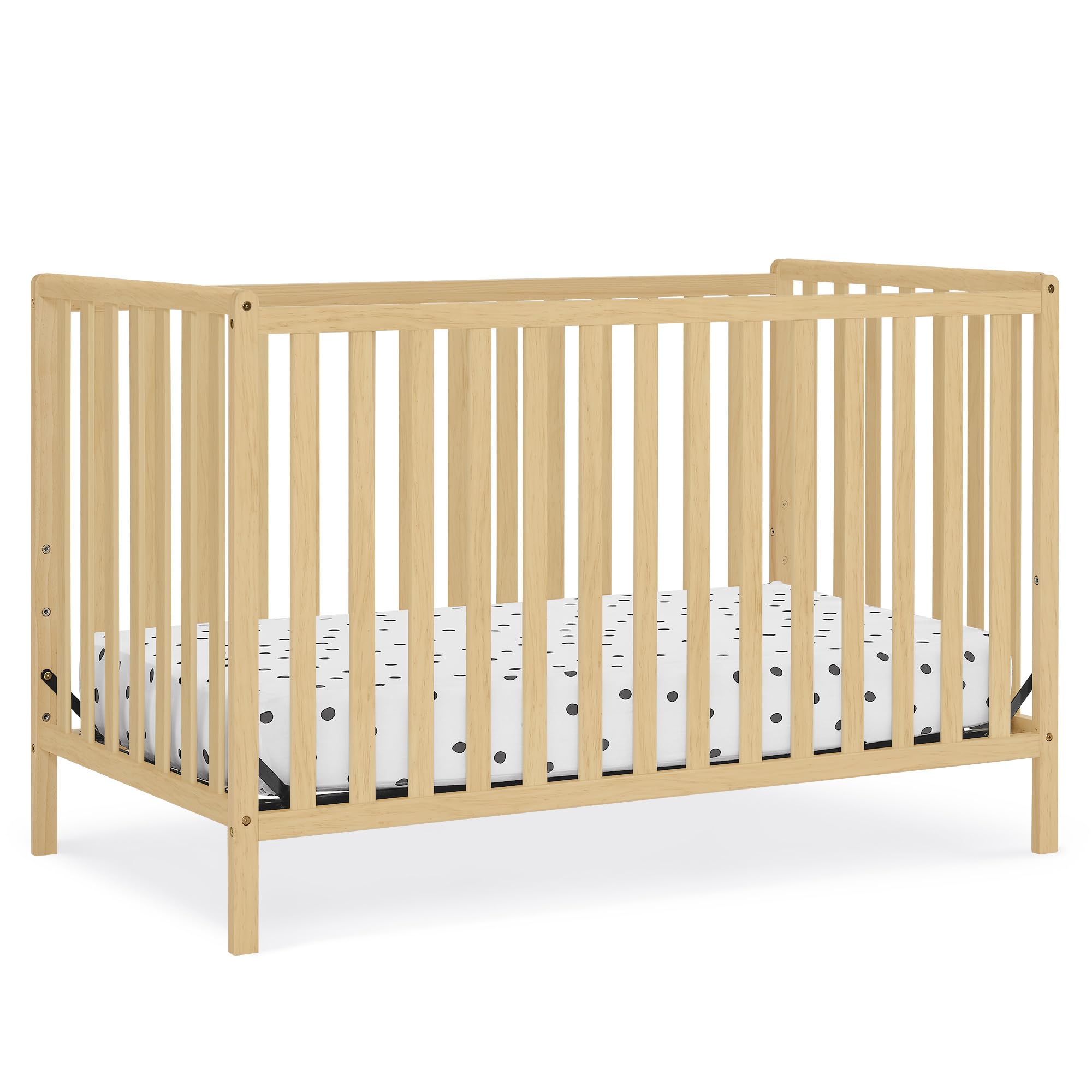 Delta Children Heartland 4-in-1 Convertible Crib, Natural