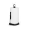 simplehuman Standing Paper Towel Holder with Spray Pump, Black Stainless Steel