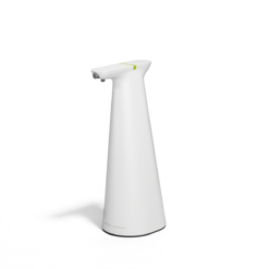 simplehuman Sensor Spray, Intuitive Touch 12 oz Continuous Spray Bottle, Superfine Mist, Wide-coverage Cone & Ultra-precise Jet, Refillable & Rechargeable, Multi-Use, White
