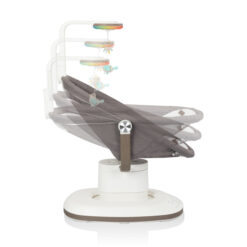 Evenflo Elara 2-in-1 Smart Motion Swing & Soothing Nest, Truffle Taupe
