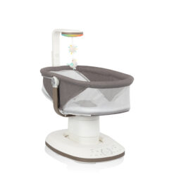 Evenflo Elara 2-in-1 Smart Motion Swing & Soothing Nest, Truffle Taupe