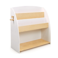 Tender Leaf Toys - Forest Bookcase - Sturdy and Practical Bookcase and Storage Unit - Beautiful Gender-Neutral Playroom/Bedroom Organisation, Promotes Reading and Early Learning - Age 3+