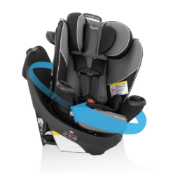 Evenflo Revolve360 Extend Convertible Car Seat with 360 Degree Rotation, Amherst