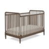 Delta Children Saint 4-in-1 Convertible Crib - Greenguard Gold Certified, Teak Brown