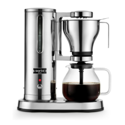 Aarke Coffee Maker - Electric 10 Cup / 42 fl oz Drip Brewer with Automatic Drip-Stop, Glass Carafe