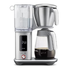 Breville Luxe Drip Coffee Machine, Brushed Stainless Steel, 60 Fluid Ounces Capacity, Glass Carafe, BDC415BSS