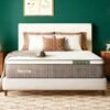 Novilla 12-in Medium Full Cooling Hybrid Memory Foam/Coil Blend Mattress in a Box