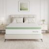 Novilla 12-in Medium King Hybrid Memory Foam/Coil Blend Mattress in a Box