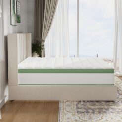 Novilla 10-in Medium Queen Hybrid Memory Foam/Coil Blend Mattress in a Box