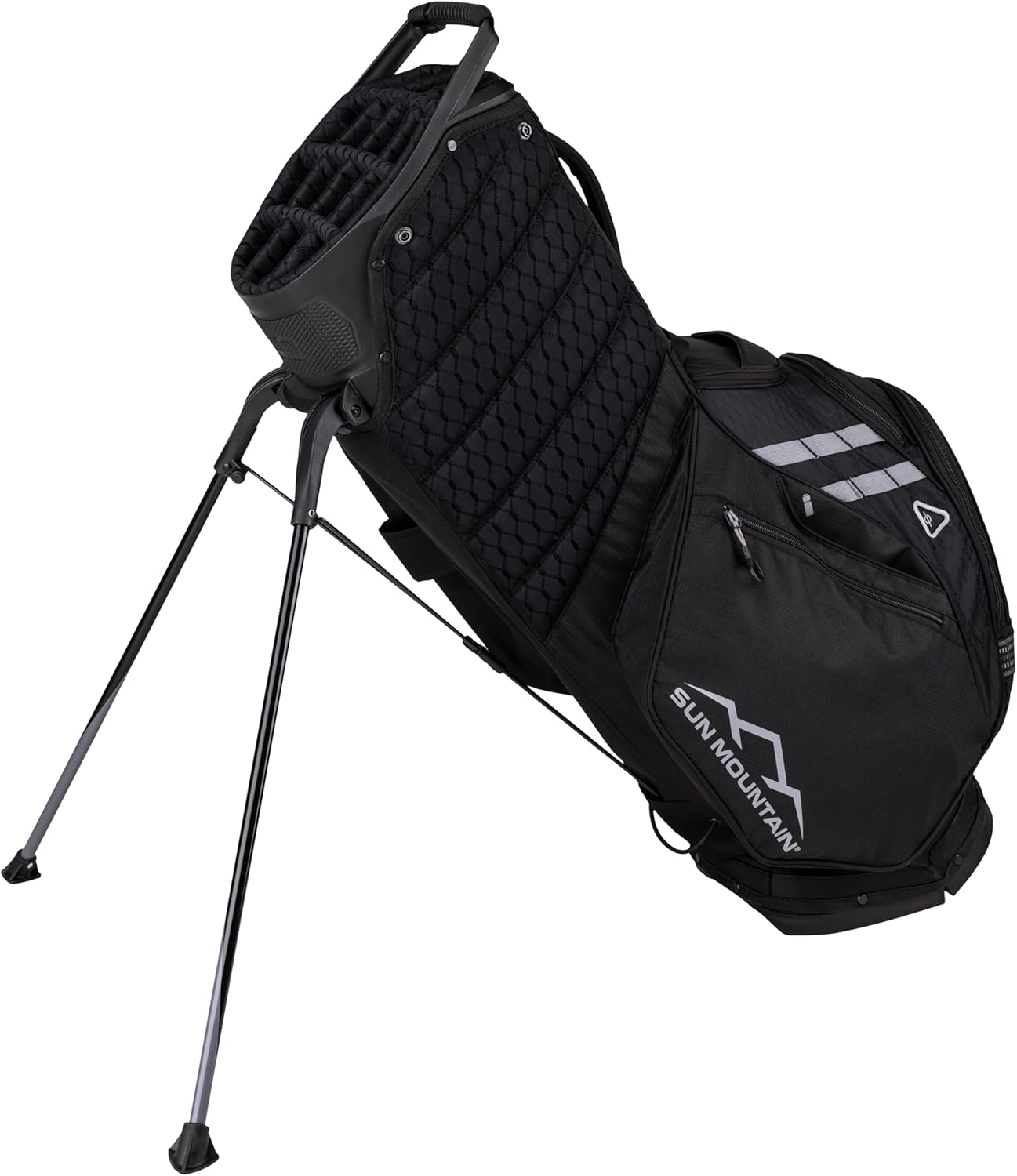 Sun Mountain Men's Eclipse 4.5 VLO Lightweight Stand Golf Bag 14-Way Top -2025 Model, Black