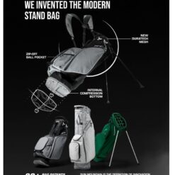 Sun Mountain Men's Eclipse 4.5 VLO Lightweight Stand Golf Bag 14-Way Top -2025 Model, Cavalry-Navy