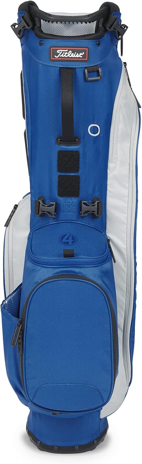 Titleist Players 4 Golf Bag, Royal/Grey