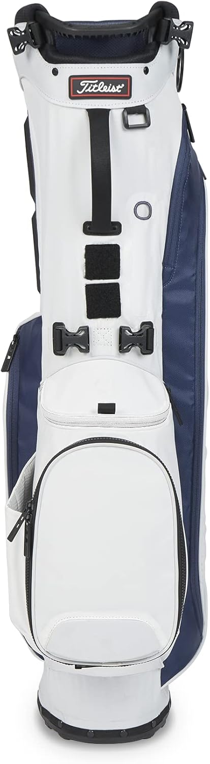 Titleist Players 4 Golf Bag, White/Navy