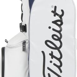 Titleist Players 4 Golf Bag, White/Navy