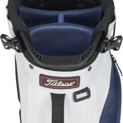 Titleist Players 4 Golf Bag, White/Navy