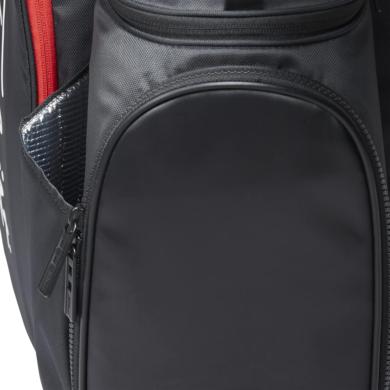 Titleist Players 4 Golf Bag, Black/Black/Red