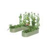 Vego Garden VWT 84-in W x 71-in H Powder Coated Steel Garden Trellis For Climbing Plants For Cucumbers For Roses For Tomatoes