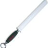 Friedr Dick, 11 Inch Sharpening Steel - Fine Cut, Flat - Item 720 00 28, Gray, 7200028