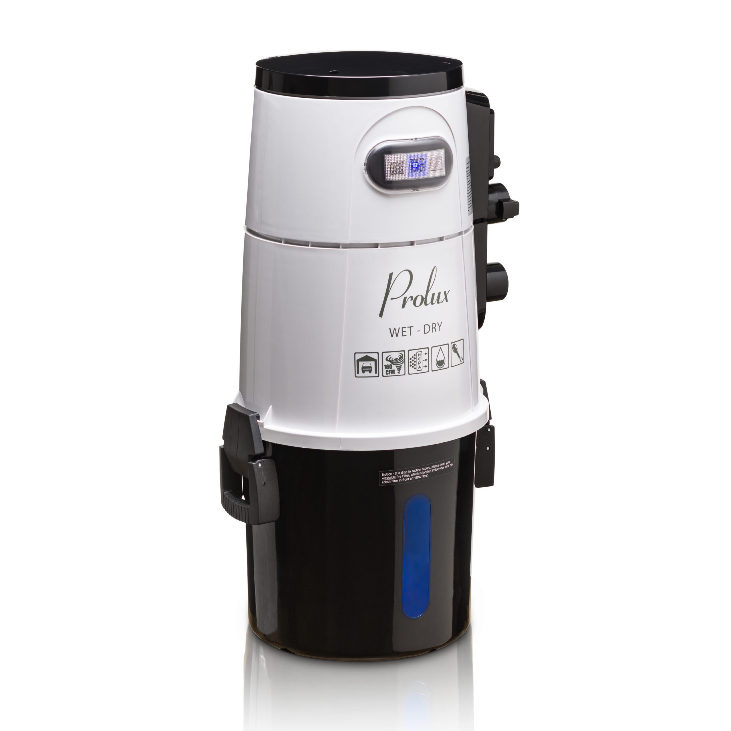 Prolux 5.3-Gallon 6.5 HP Corded Wet/Dry Shop Vacuum with Accessories Included