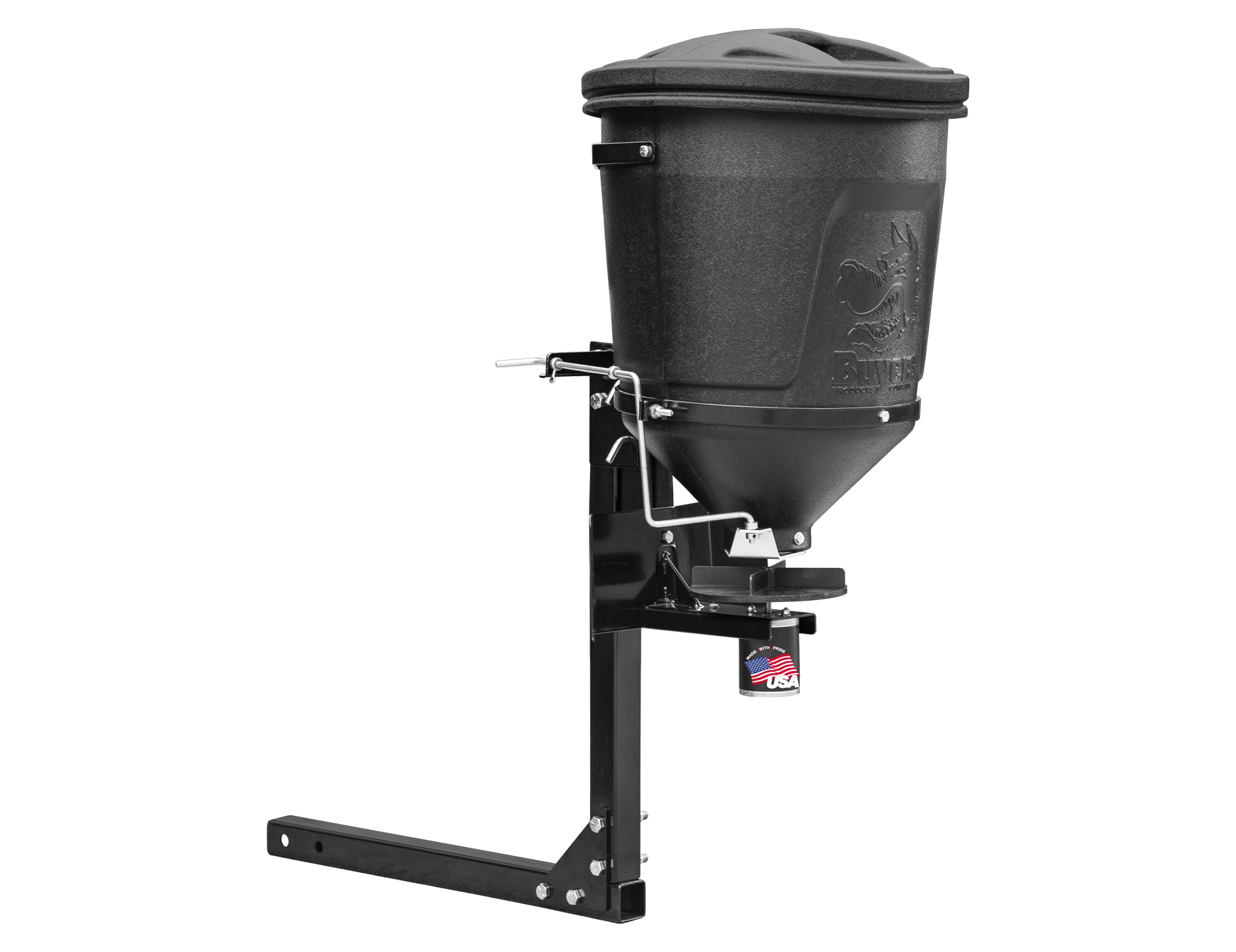 Buyers Products 150-lb Capacity Hitch Mounted Tow-Behind Spreader