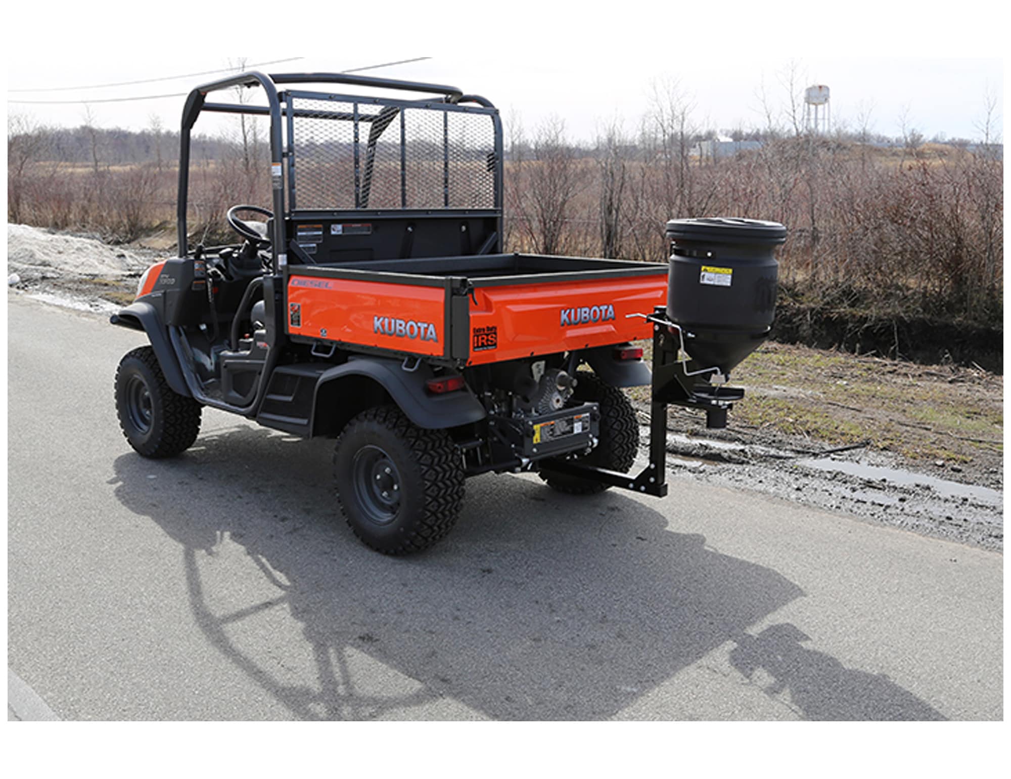 Buyers Products 150-lb Capacity Hitch Mounted Tow-Behind Spreader
