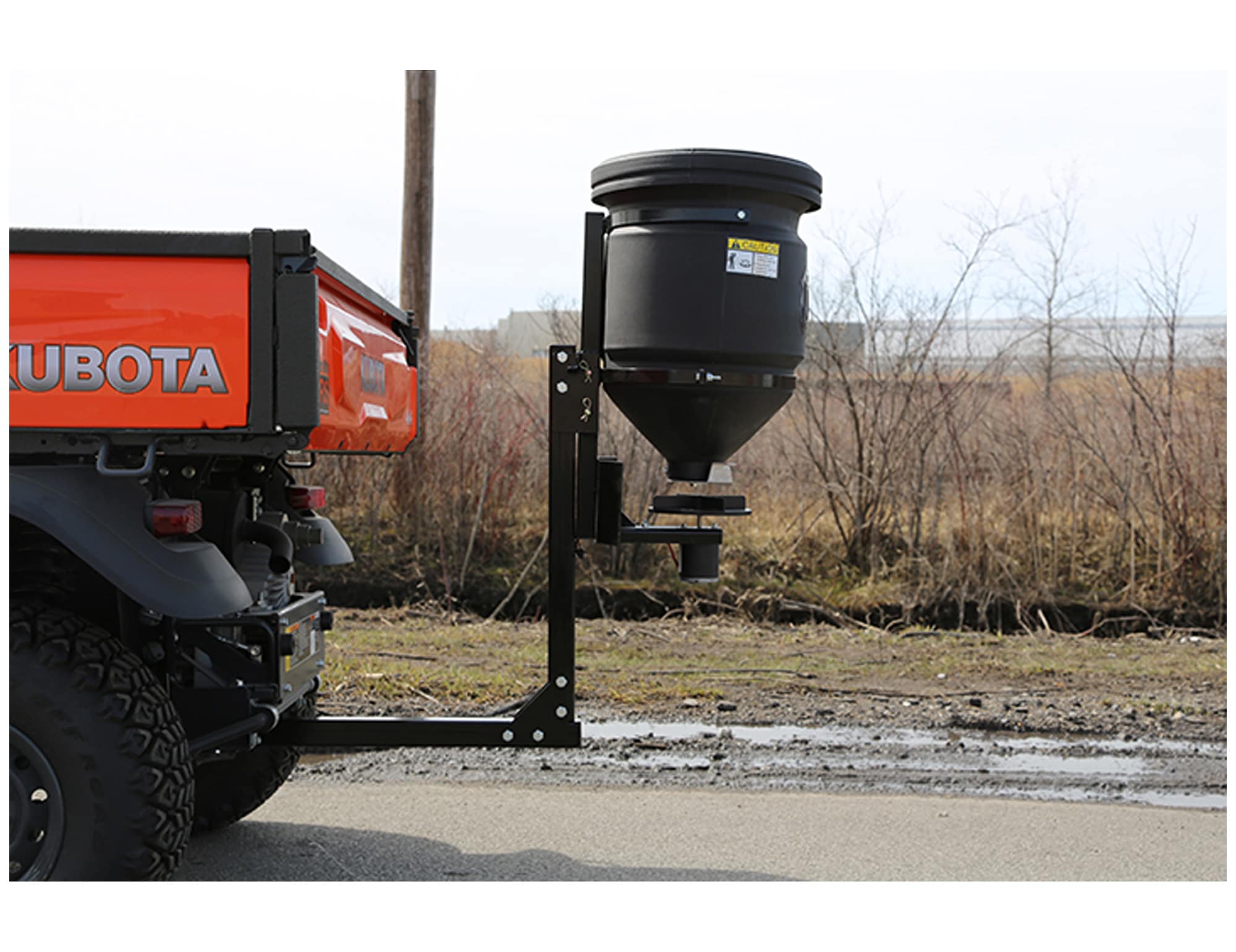 Buyers Products 150-lb Capacity Hitch Mounted Tow-Behind Spreader