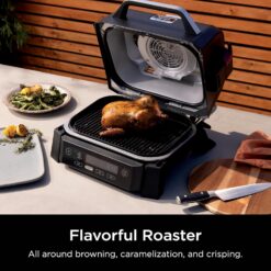 Ninja Woodfire Outdoor 4-in-1 Smoker OG301 1760 -Watt Black Electric Grill